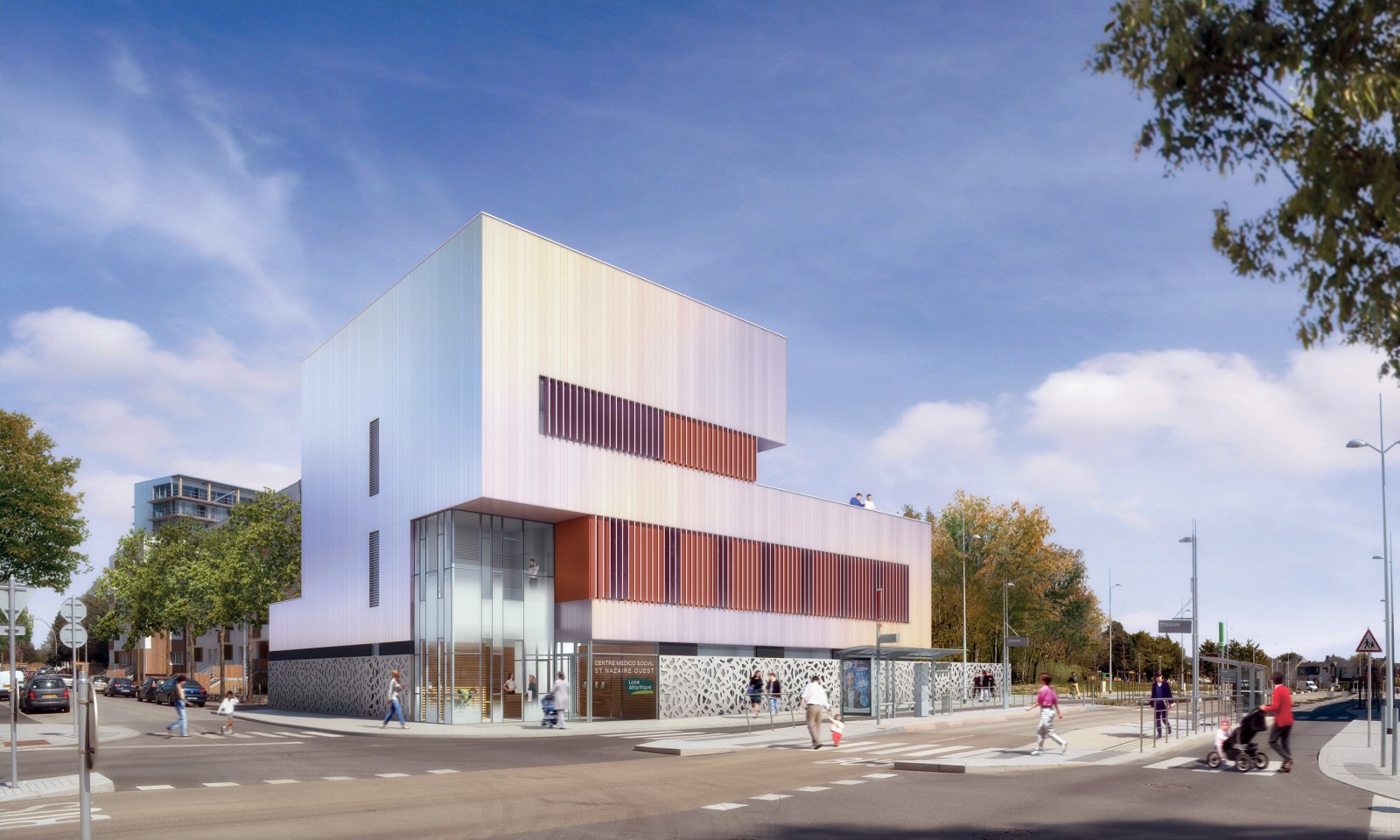 LBLF Architectes - Centre médico-social Saint Nazaire 44