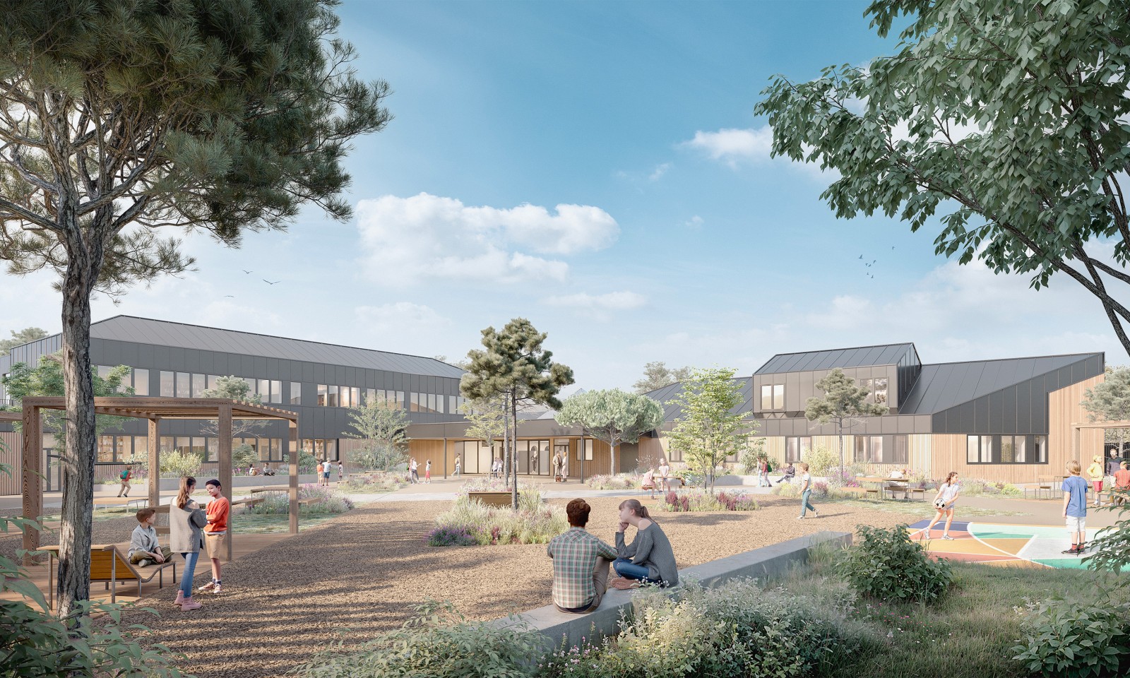 LBLF Architectes - Collège 400 Guéméné Penfao 44