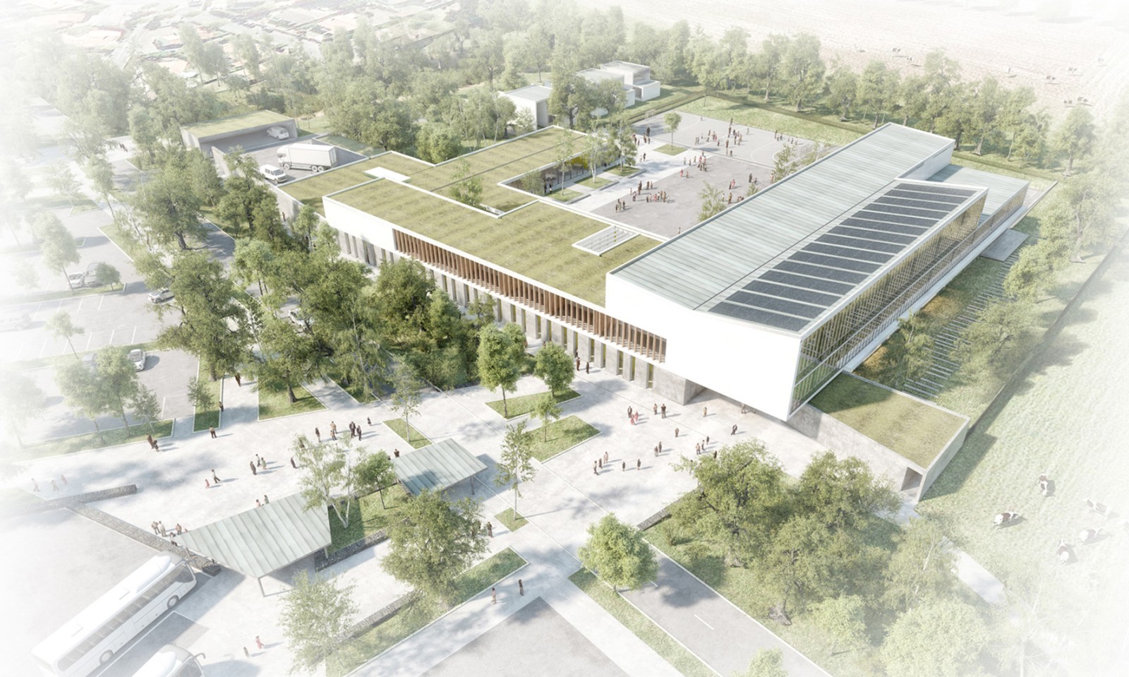 LBLF Architectes - Collège 600 Saint Hillaire de Loulay 85