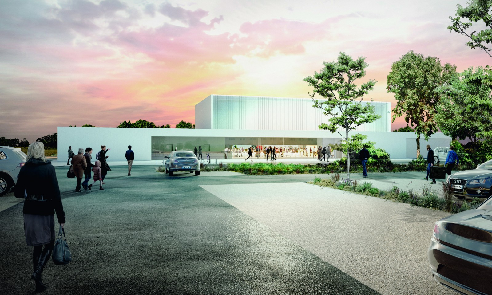 LBLF Architectes - Complexe culturel Clisson 44