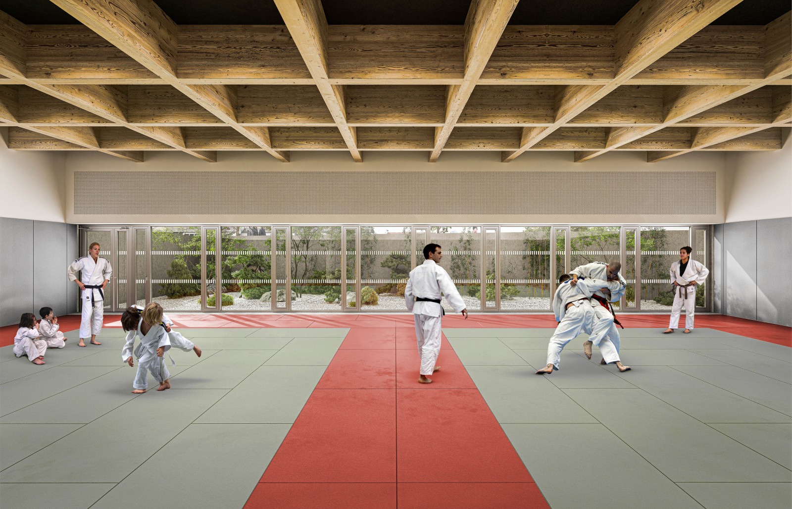 LBLF Architectes - Complexe sportif et polyvalent Tiffauges 85