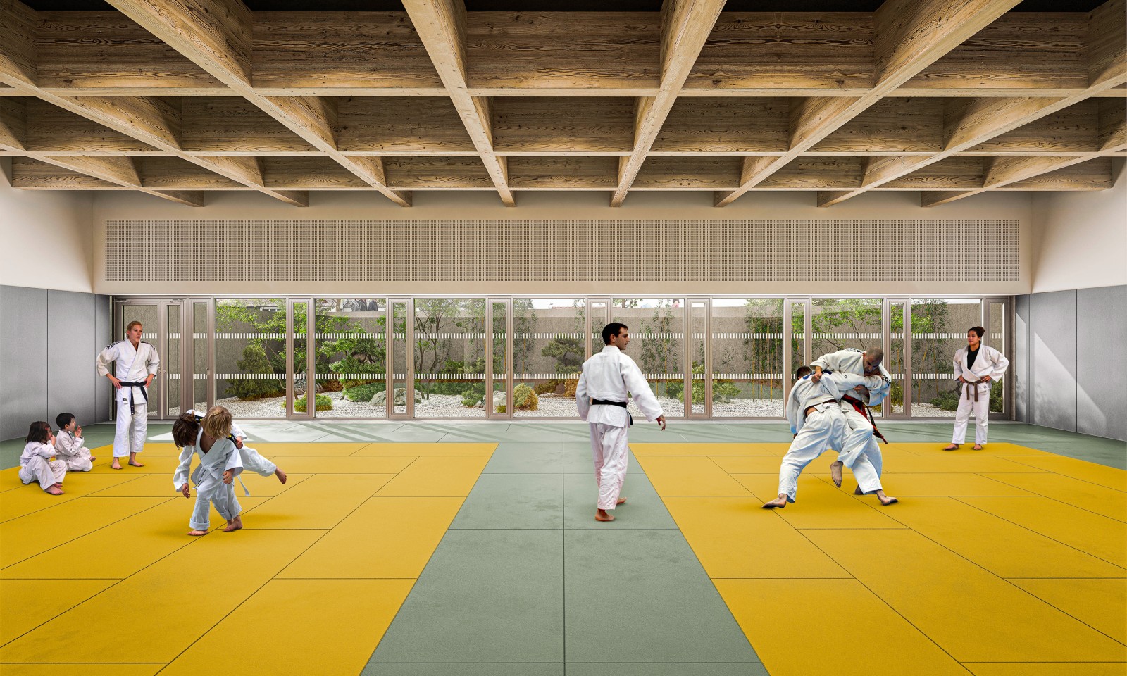 LBLF Architectes - Complexe sportif et polyvalent Tiffauges 85