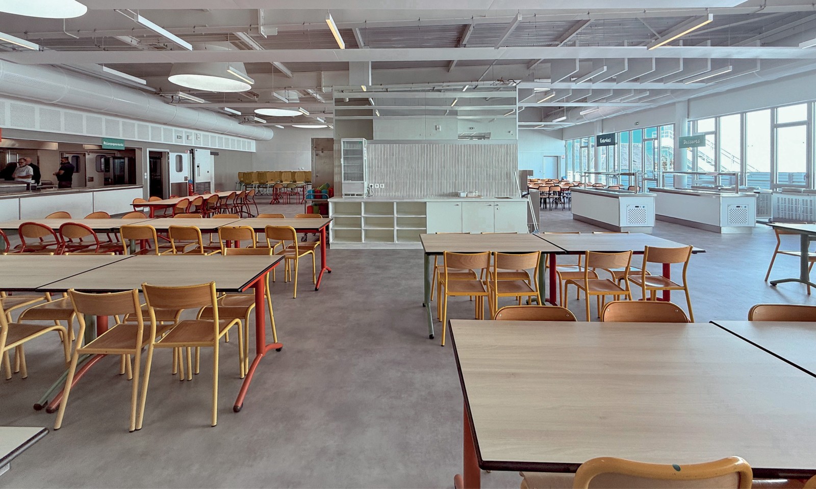 LBLF Architectes - Demi-pension collège 700 Pluvigner 56