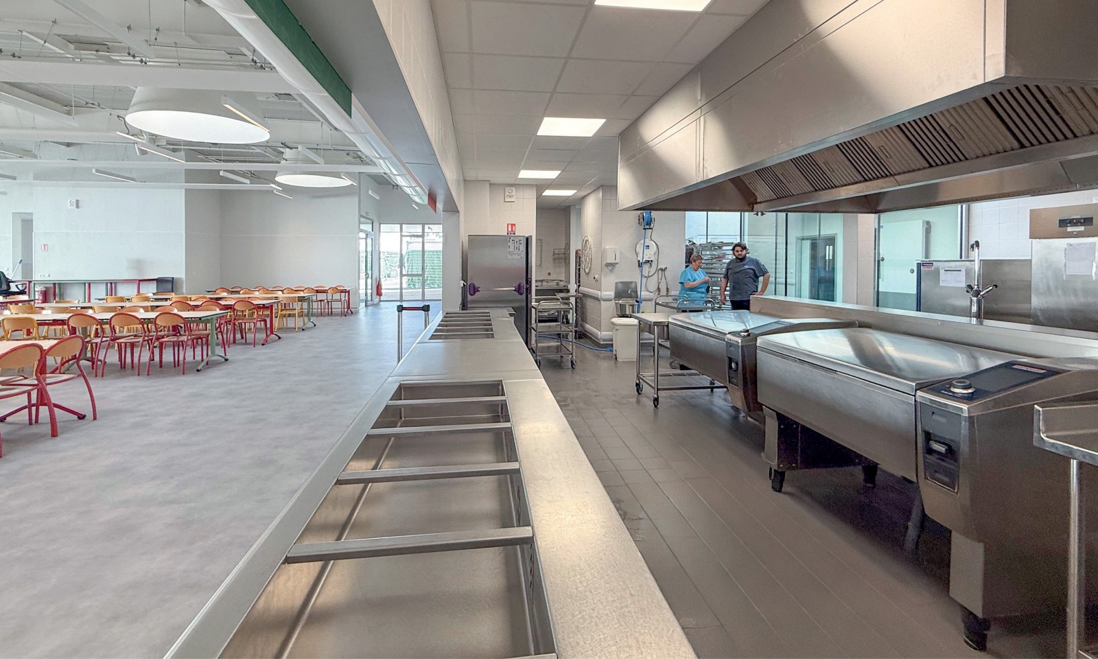 LBLF Architectes - Demi-pension collège 700 Pluvigner 56