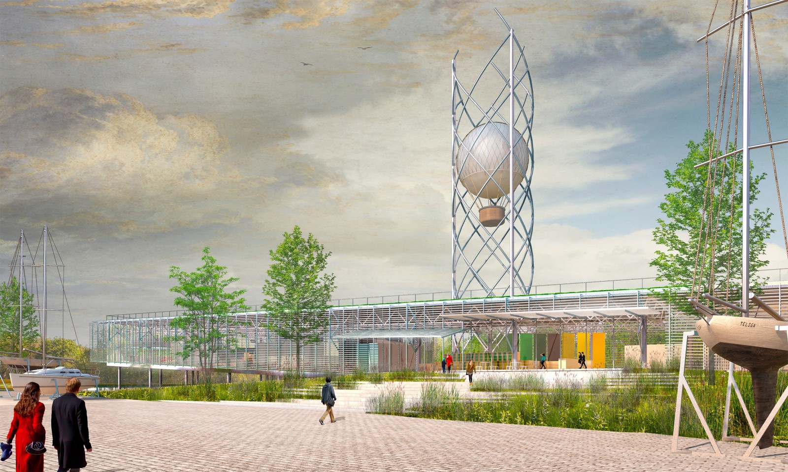 LBLF Architectes - Espace scénographique Cordemais 44