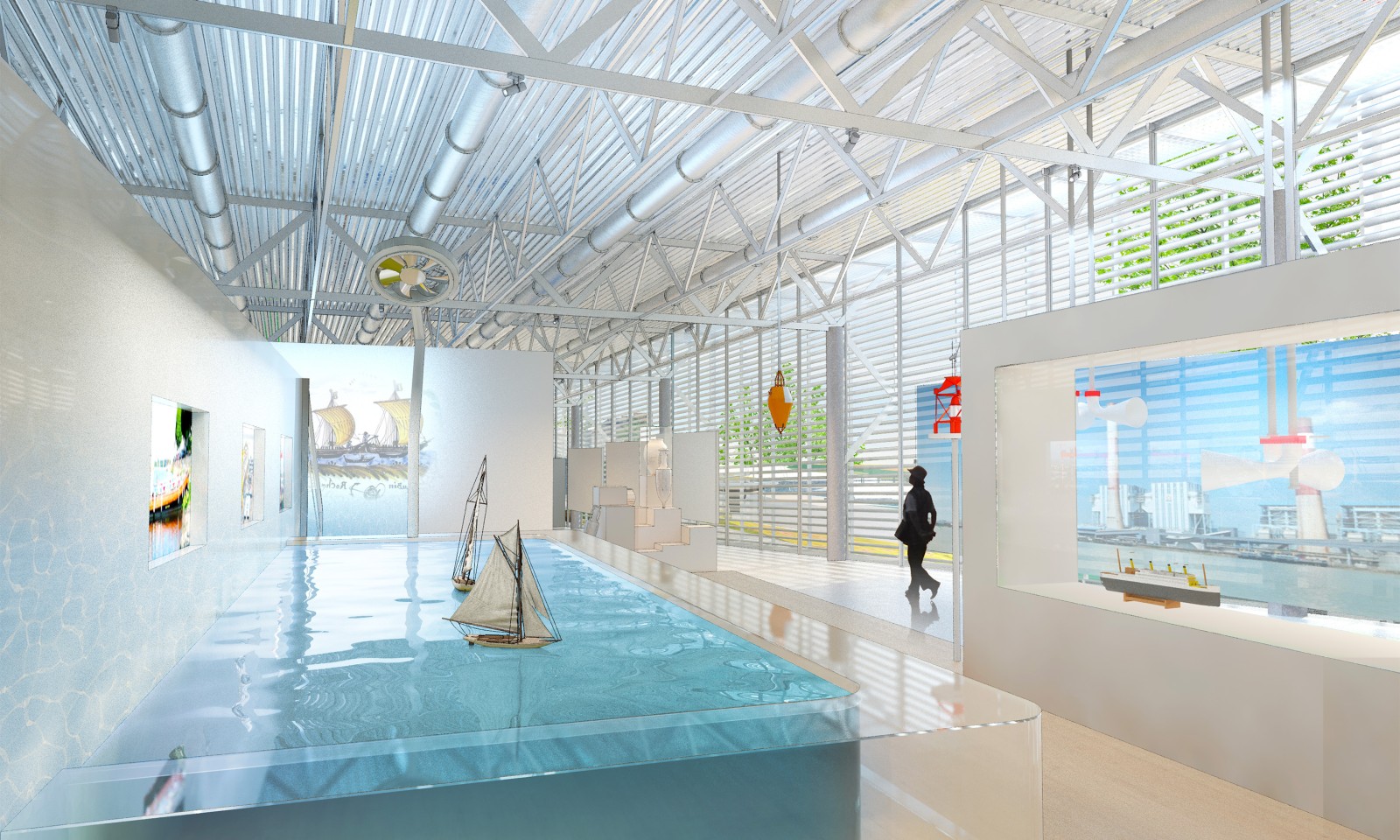 LBLF Architectes - Espace scénographique Cordemais 44