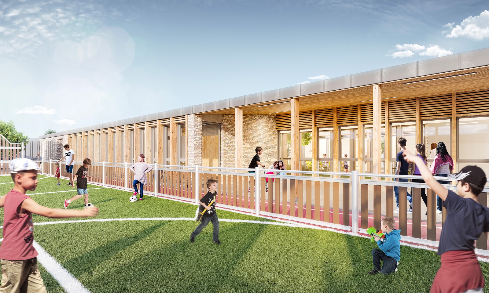 LBLF Architectes - Foyer départemental de l'enfance Fontenay Le Comte 85