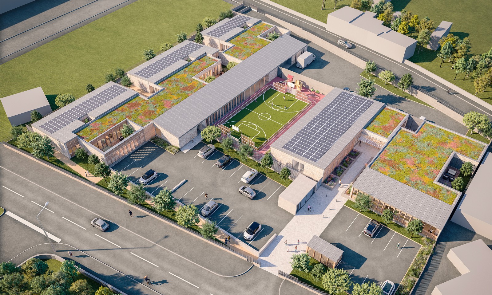 LBLF Architectes - Foyer départemental de l'enfance Fontenay Le Comte 85