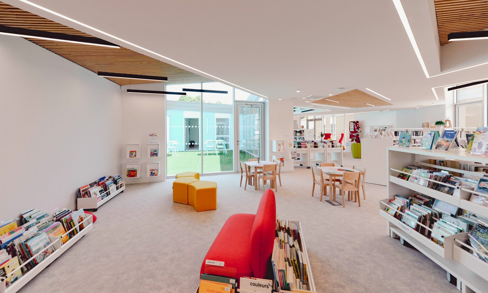 LBLF Architectes - Médiathèque et espace culturel Saint Denis la Chevasse 85