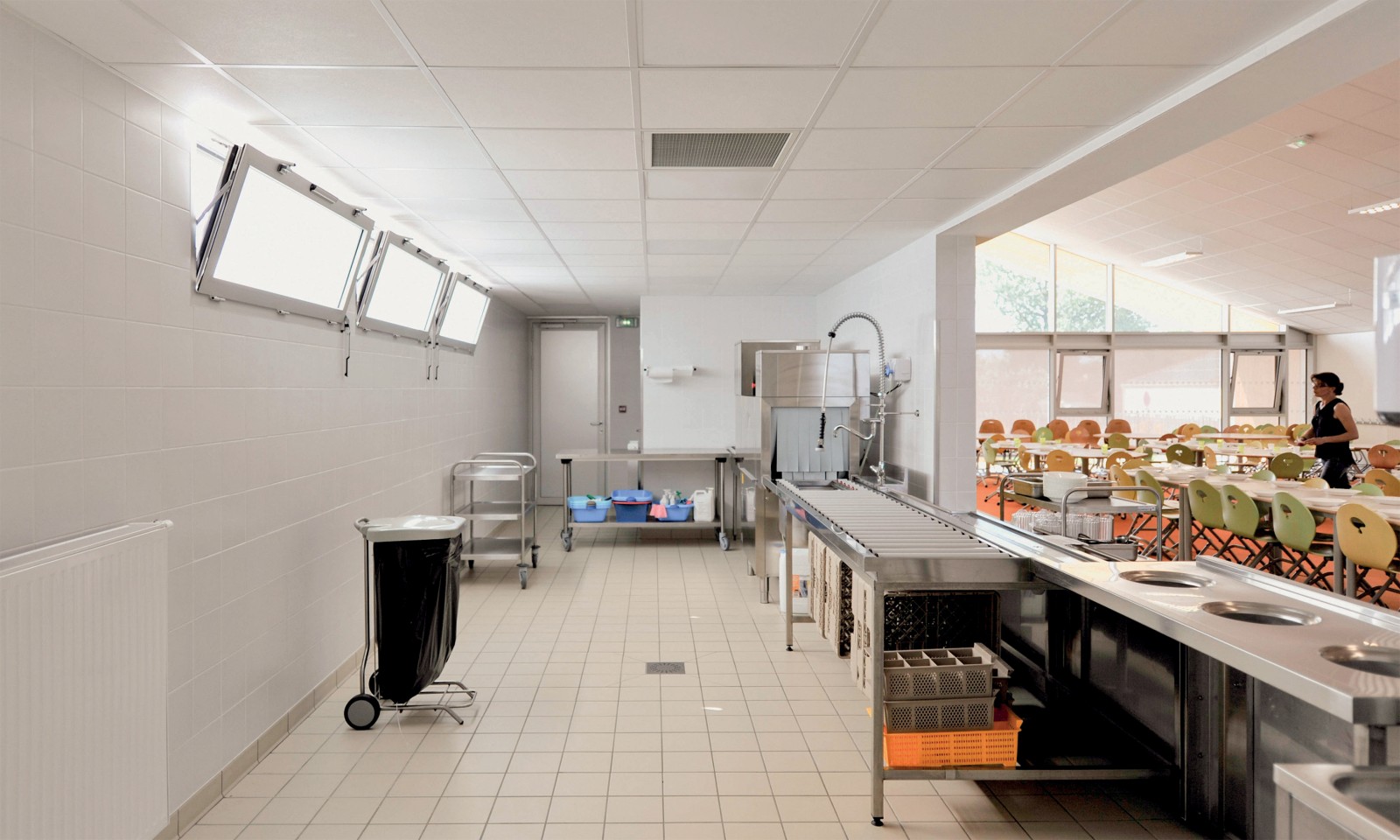 LBLF Architectes - Restaurant scolaire Sainte Foy 85