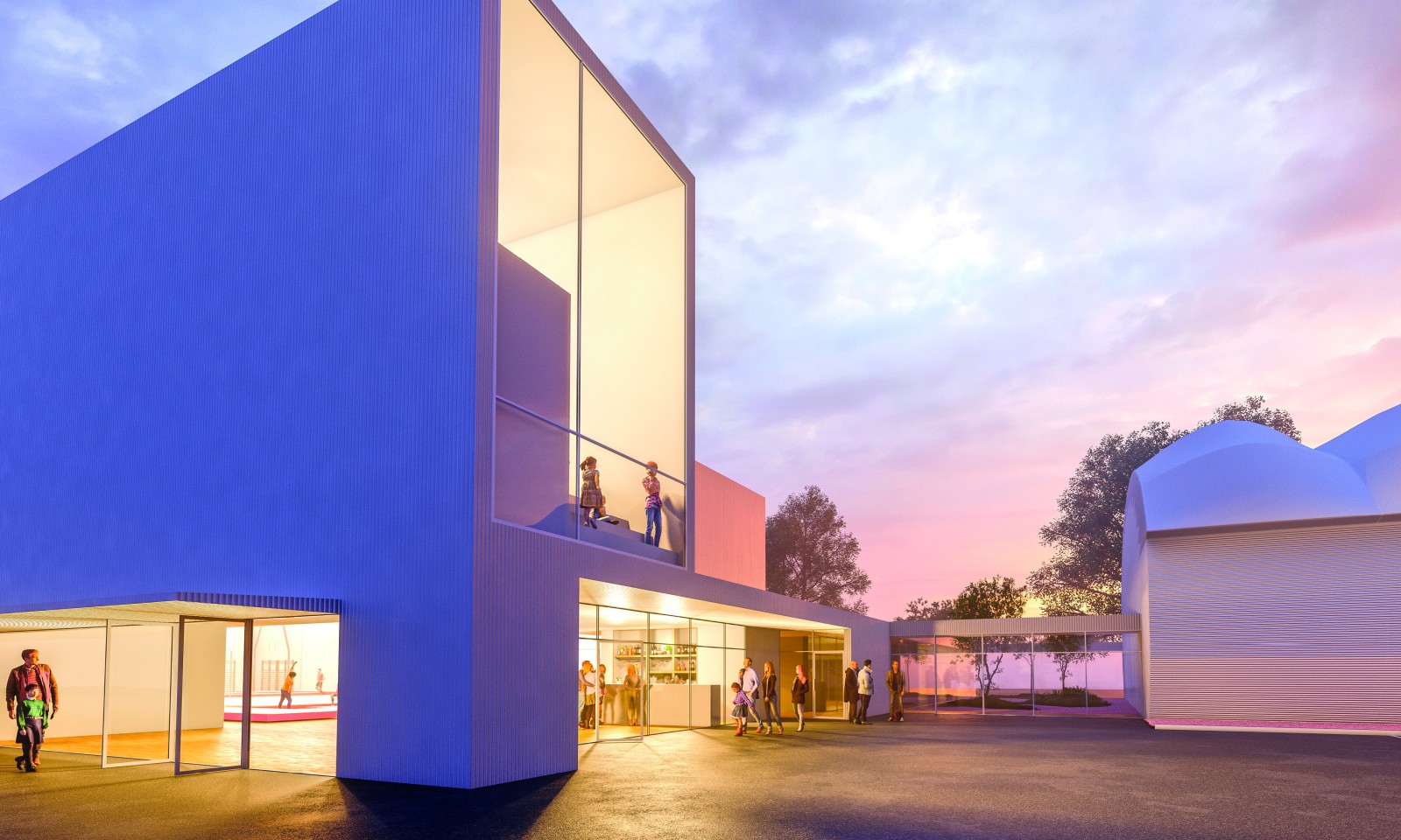 LBLF Architectes - Salle de gymnastique Moutiers les Mauxfaits 85