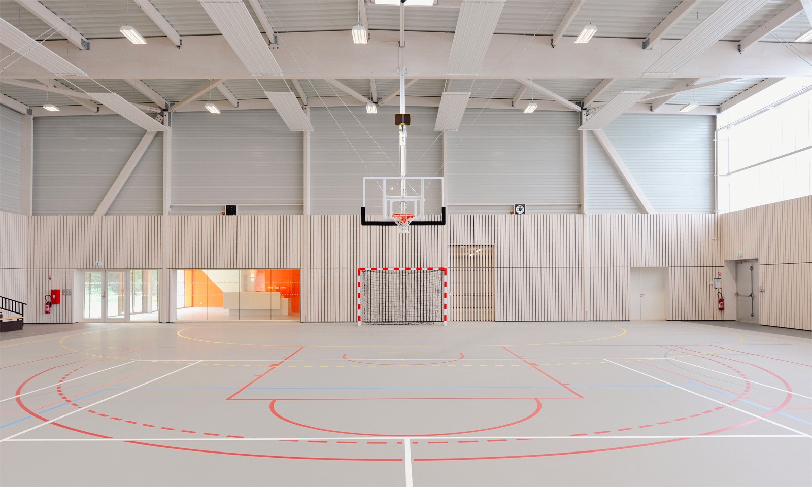 LBLF Architectes - Salle multisports polyvalente Dompierre sur Yon 85