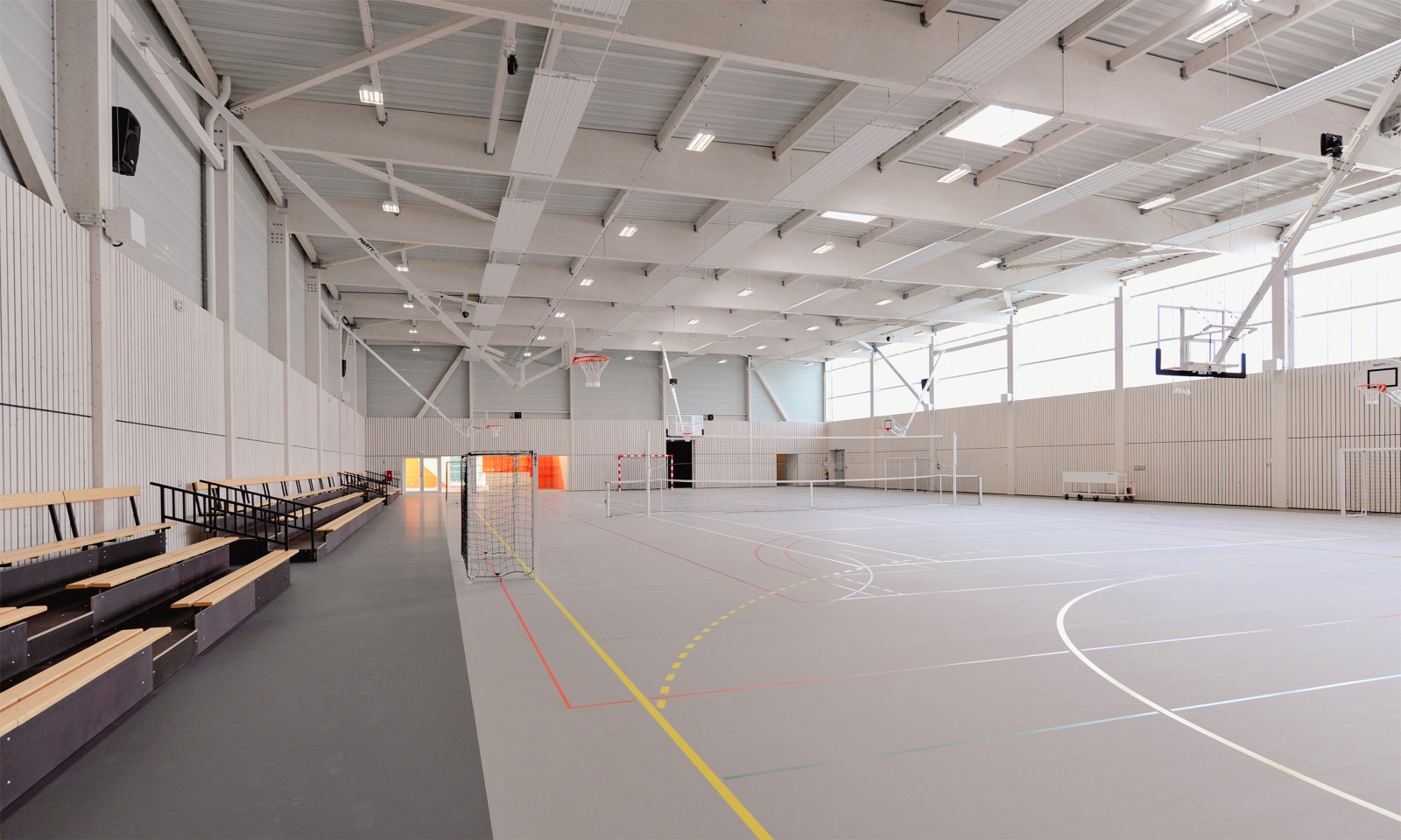 LBLF Architectes - Salle multisports polyvalente Dompierre sur Yon 85