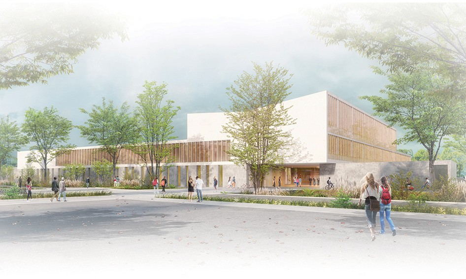 lblf architecte Collège 600 Saint Hillaire de Loulay 85