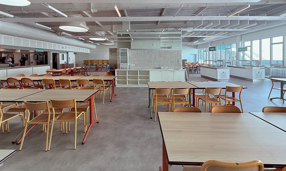 lblf architecte Demi-pension collège 700 Pluvigner 56