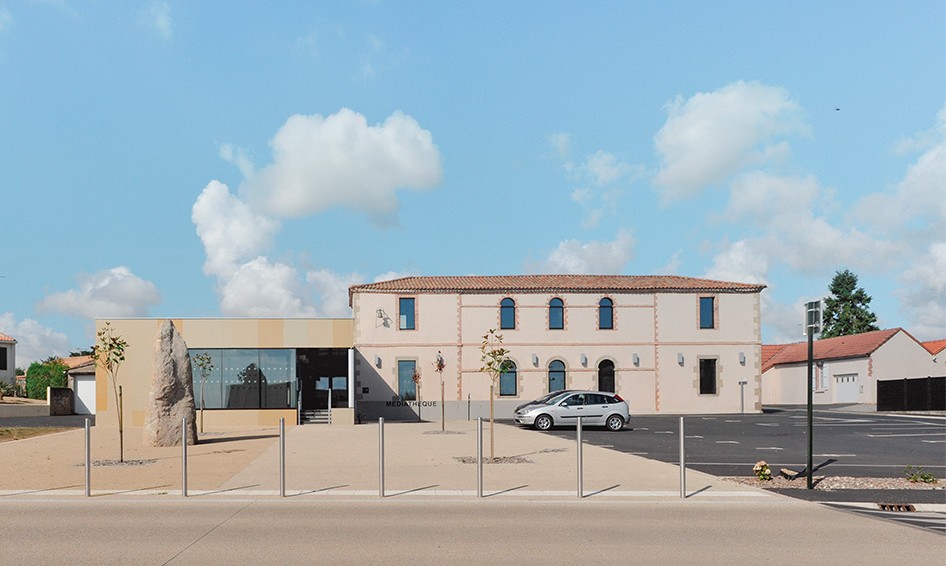 lblf architecte Espace culturel et associatif La Bruffière 85