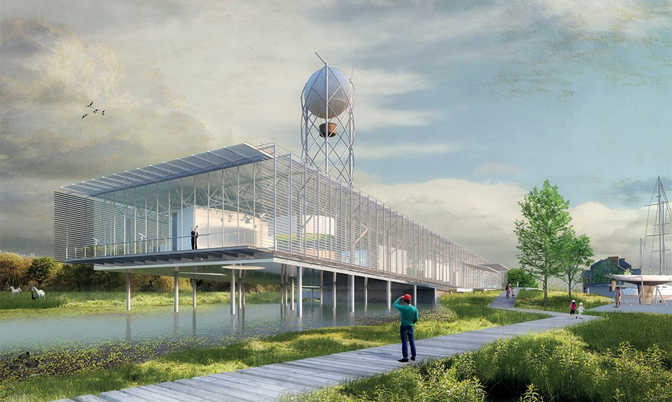 lblf architecte Espace scénographique Cordemais 44