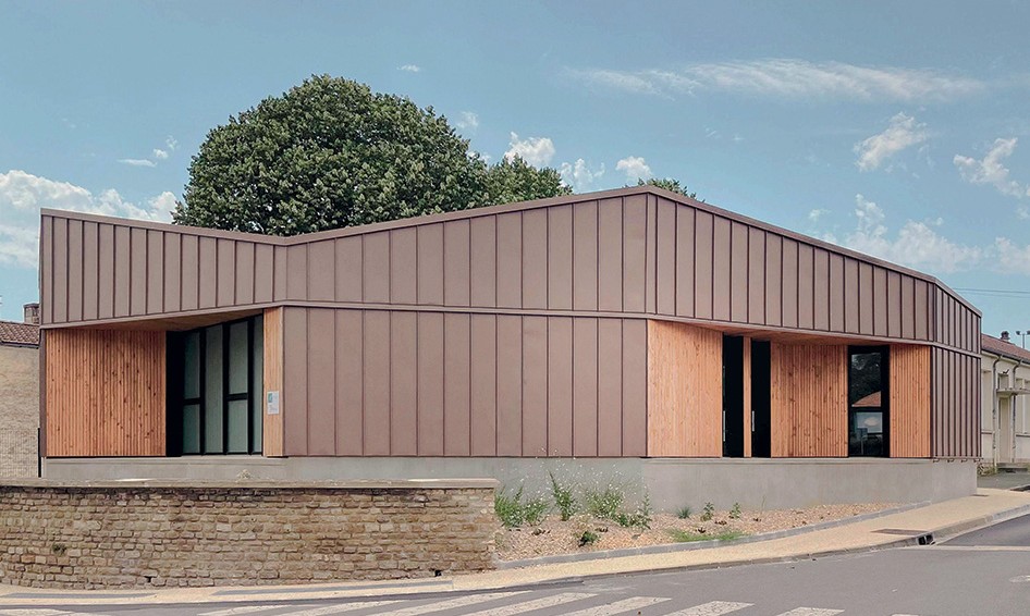 lblf architecte Groupe scolaire Niort 79