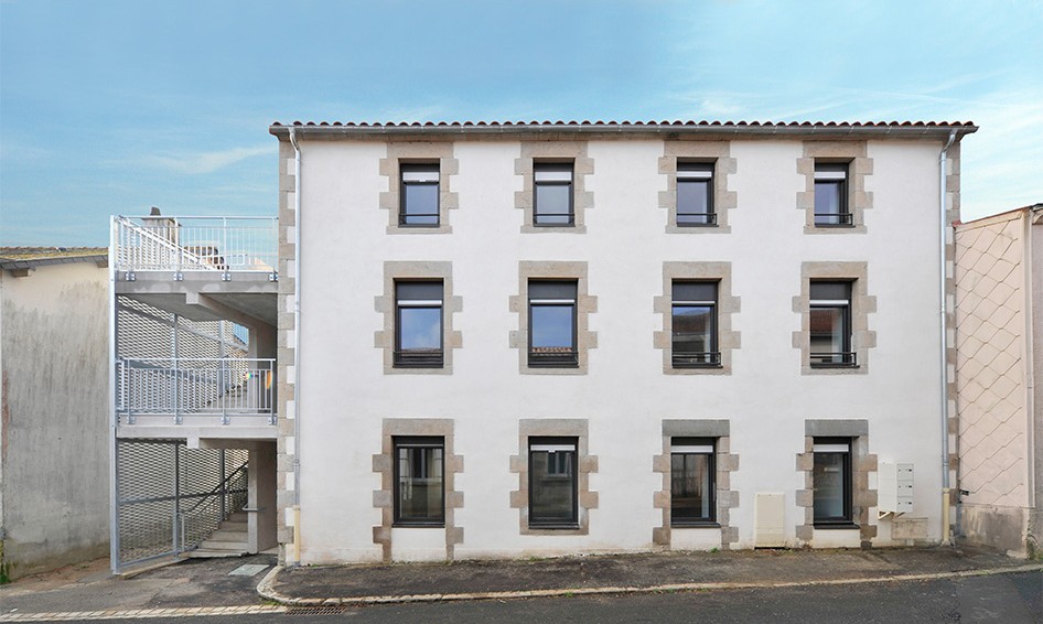 lblf architecte Logement locatifs Saint Etienne du Bois 85