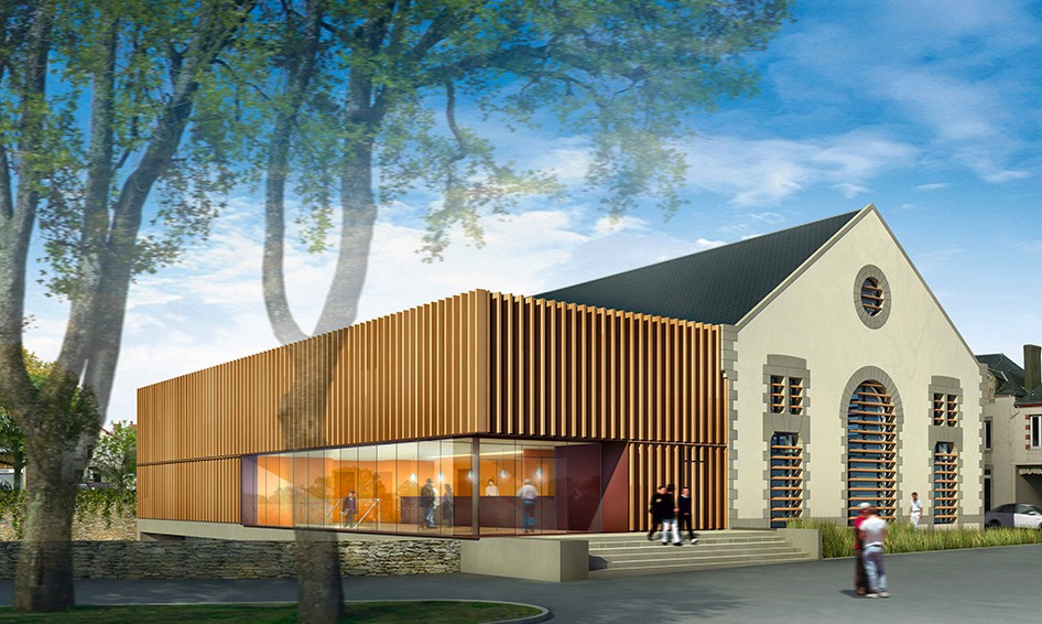 lblf architecte Salle multifonctions Montaigu 85