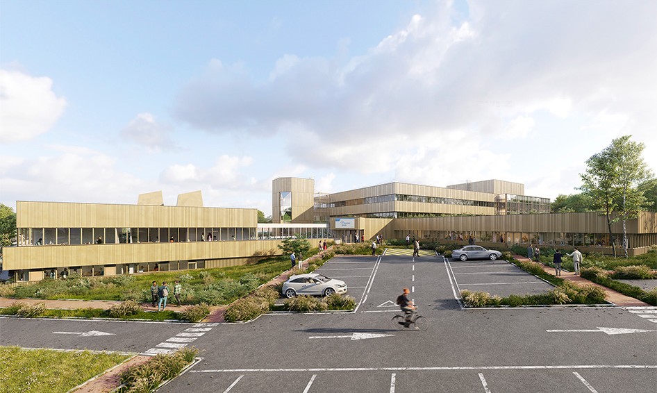 lblf architecte Siège de la CPAM La Roche sur Yon 85